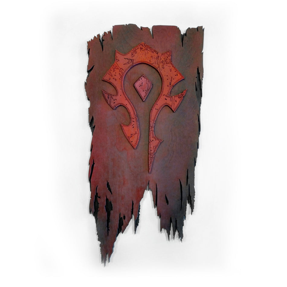 Horde Banner - Large World of Warcraft wall art decoration