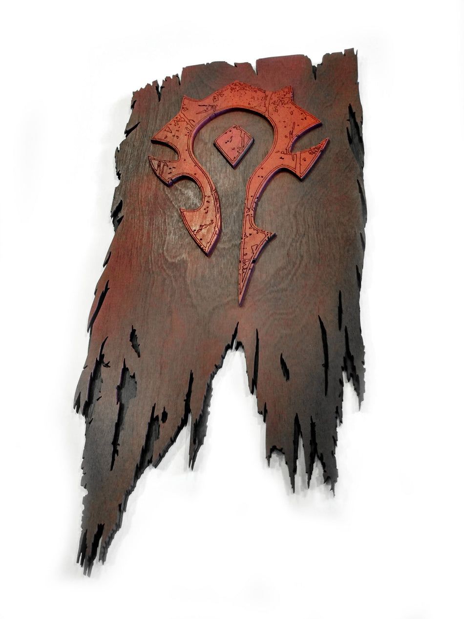 Horde Banner - Large World of Warcraft wall art decoration